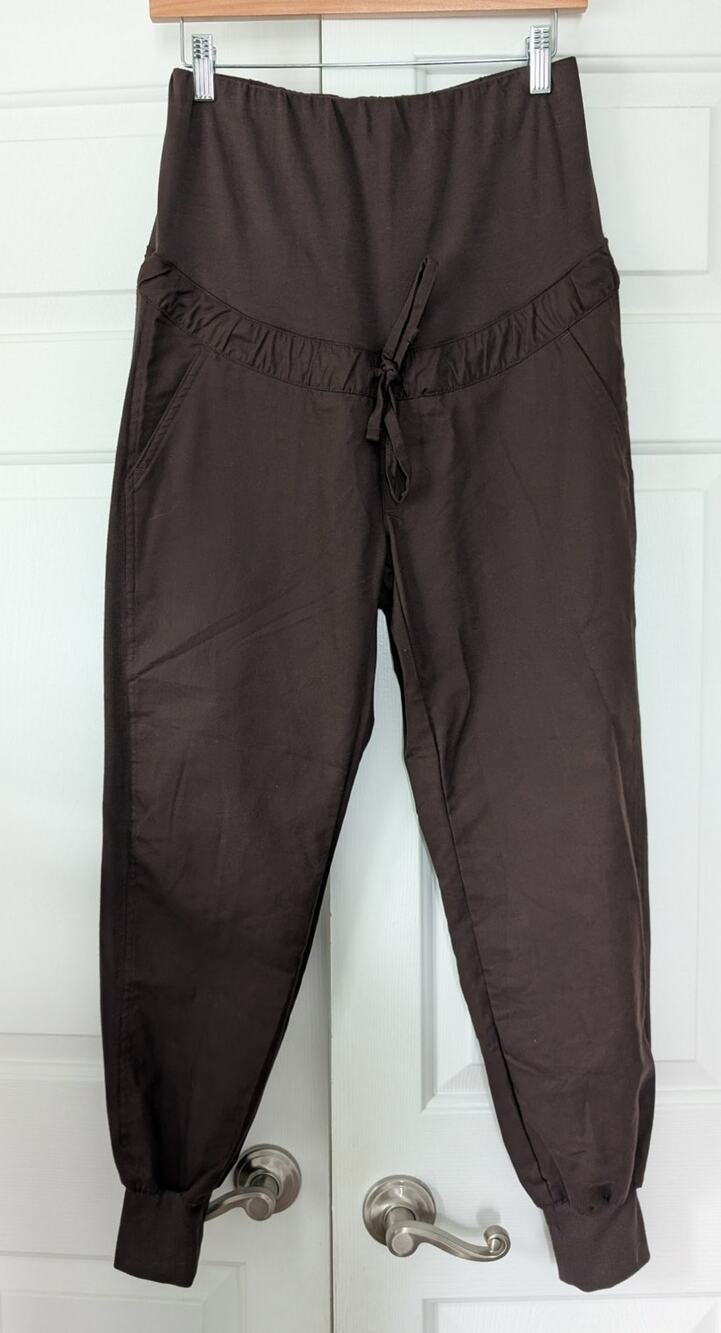 Gap Brown Full Panel Maternity Jogger Pants